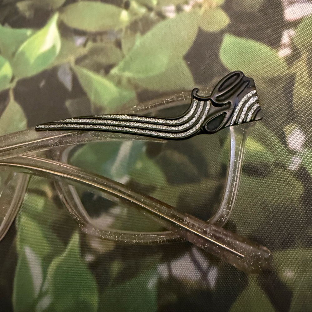 Guess Transparent and Black Patterned Glasses - image 3